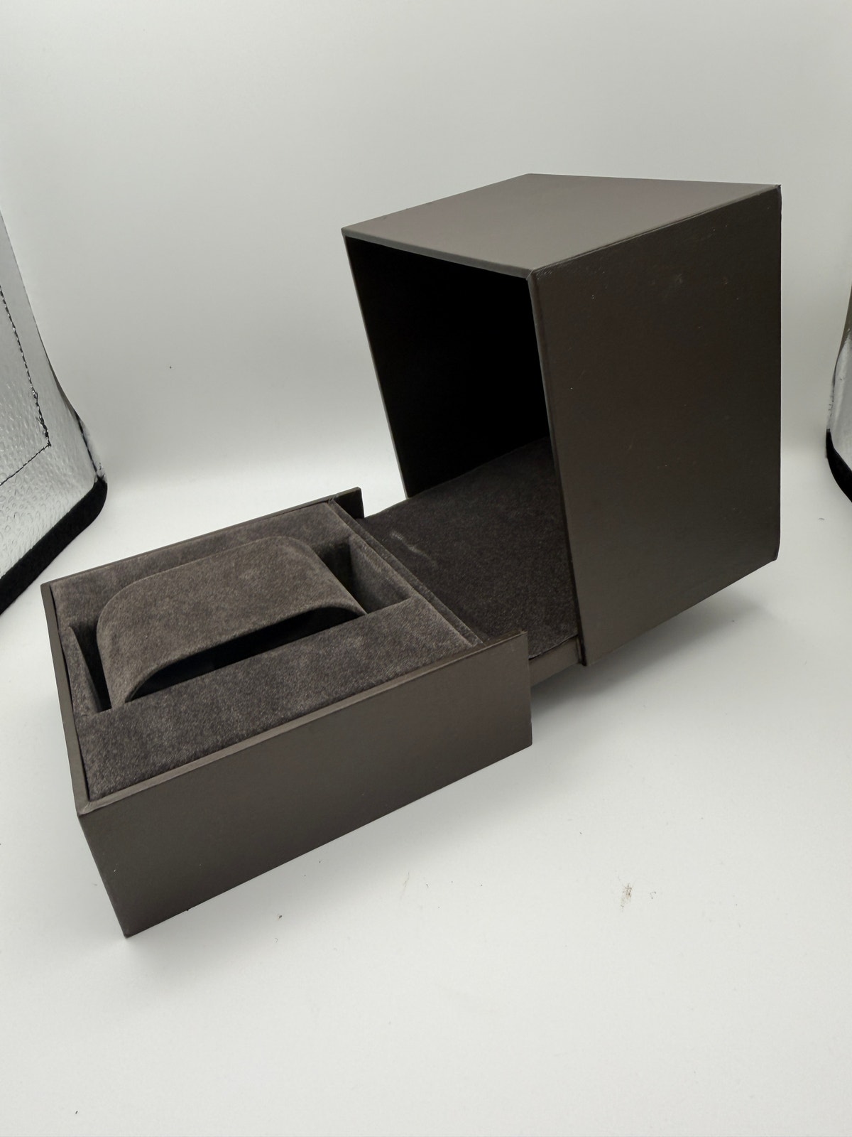 Gucci Empty Watch Box Brown Presentation Storage Case With Insert No Watch